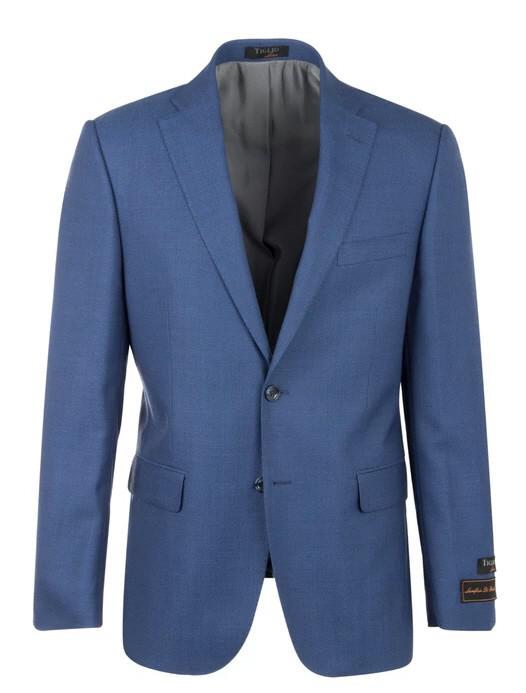 Tiglio Modern Fit Men's Blazer - Dolcetto French Blue