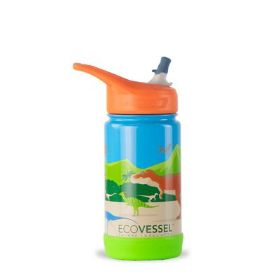 THE FROST - INSULATED STAINLESS STEEL KIDS WATER BOTTLE WITH STRAW - 12 OZ