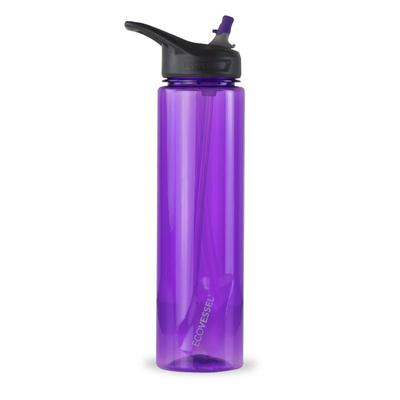 THE NEW WAVE - BPA FREE SPORTS WATER BOTTLE WITH STRAW - 32 OZ