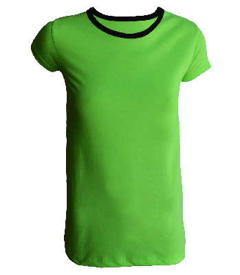Womens Scoop Neck Neon Top