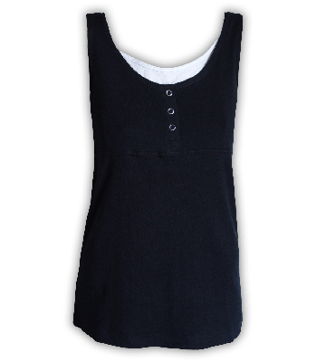 Womens 3-Snap Tank with Underlayer