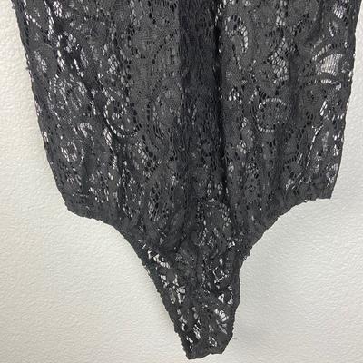 Goodtime USA Black Sheer Lace Bodysuit