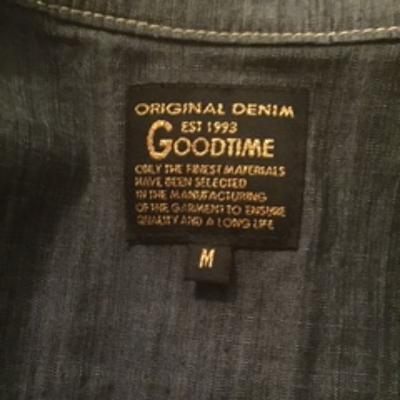 Goodtime Dark Wash Denim Jacket, Size M