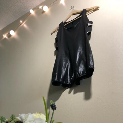 Black stunning body suit by goodtime usa