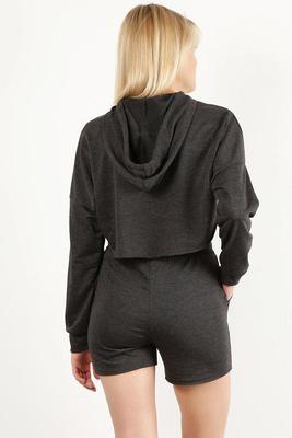 Black Jogger Short
