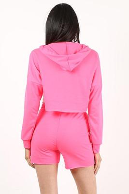 Neon Orange Jogger Short