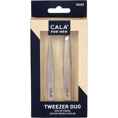 CALA FOR MEN: TWEEZER DUO (POINT + SLANT)