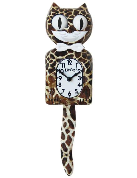 Exotic Pet Collection: Giraffe Kit-Cat Klock (15.5? high)