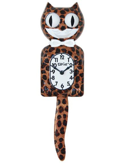 Exotic Pet Collection: Cheetah Kit-Cat Klock (15.5? high)