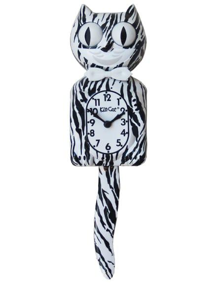 Exotic Pet Collection: White Tiger Kit-Cat Klock (15.5? high)
