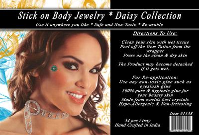 1138 – Daisy – Reusable Body Dots-MLT