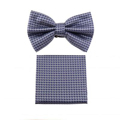 Mens Pre Tied Bow Tie With Handkerchief 13