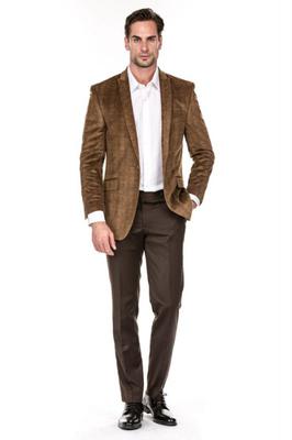 Porto Filo Mens Velvet Blazer