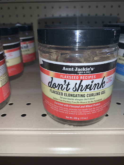 Aunt Jackie's don't Shrink Curling Gel 15 Oz.