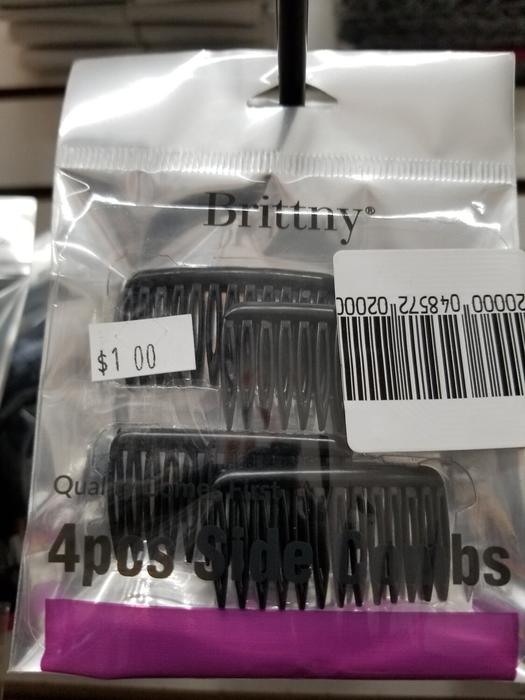 4 Pcs Side Comb
