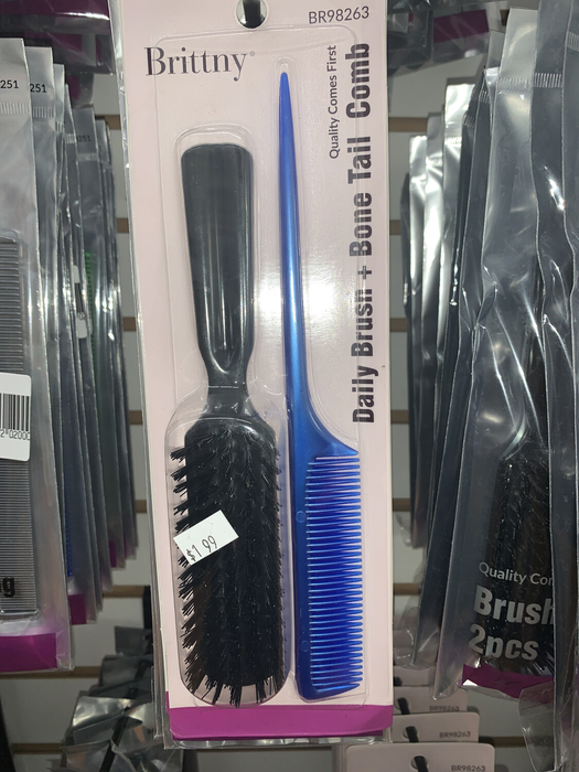Brittny Daily Brush Plus Bone & Tail