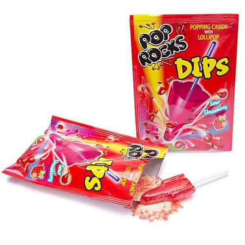 Pop Rocks Strawberry Dip