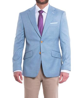 HOLLYWOOD SUIT LIGHT BLUE MODERN FIT SPORT COAT