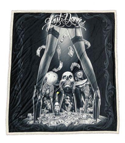 Sherpa Last Dance Throw Blanket