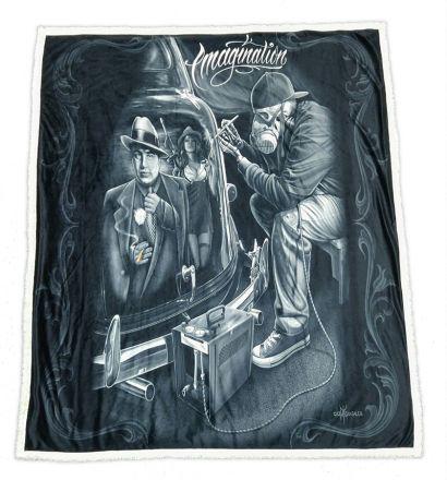 Sherpa Imagination Throw Blanket