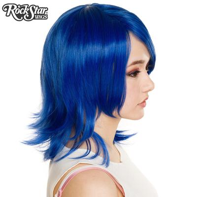 Cosplay Wigs USAâ„¢ Boy Cut Shag - Royal Blue -00297