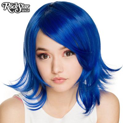 Cosplay Wigs USAâ„¢ Boy Cut Shag - Royal Blue -00297