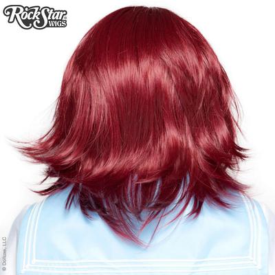 Cosplay Wigs USAâ„¢ Boy Cut Shag - Burgundy -00286
