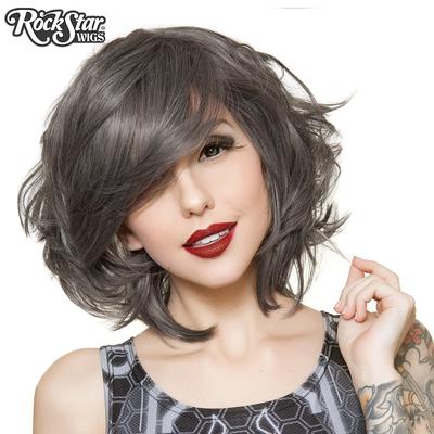 Cosplay Wigs USAâ„¢ Boy Cut Short Shag - Pewter - 00442