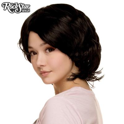 Cosplay Wigs USAâ„¢ Boy Cut Short Shag - Black - 00518