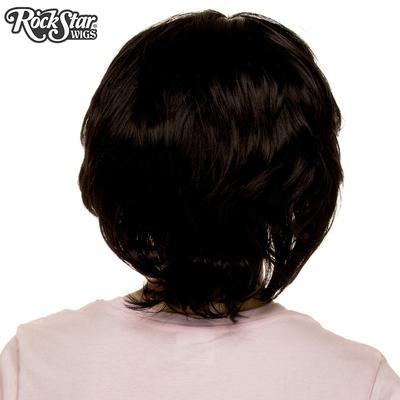 Cosplay Wigs USAâ„¢ Boy Cut Short Shag - Black - 00518