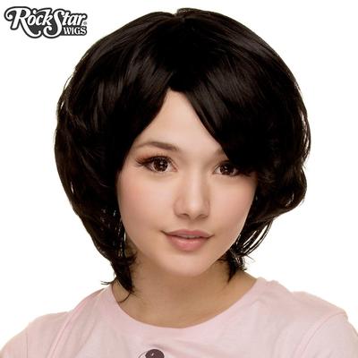 Cosplay Wigs USAâ„¢ Boy Cut Short Shag - Black - 00518