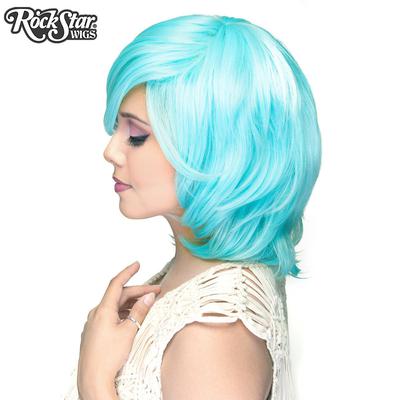 Cosplay Wigs USAâ„¢ Boy Cut Short Shag - Baby Blue -00517