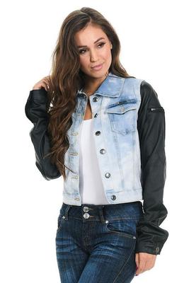 M.Michel Women's Denim Jacket (Sizing: S-XL) Style 492
