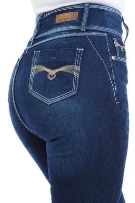 Studio Omega Women's Jeans (Sizing: 3-15) Push Up Bootcut High Waist Style WG0001