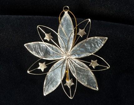 SNOW FLAKE ORNAMENT