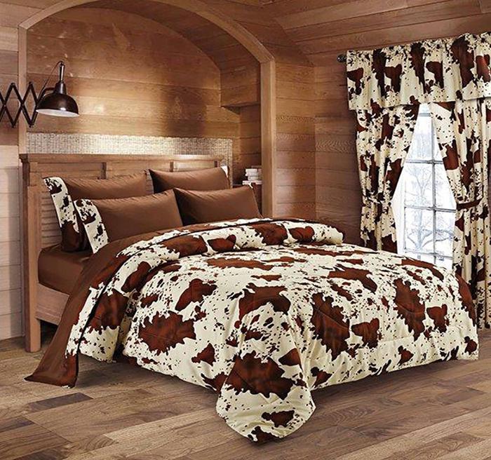 Chocolate Rodeo Comforter - King