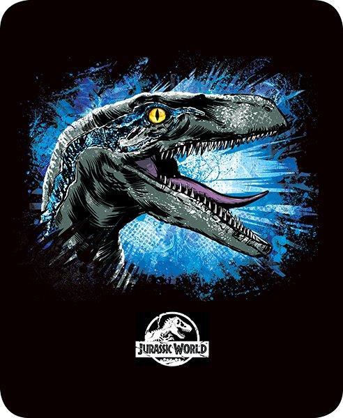 "Blue The Dinosaur" Officially Licensed UNIVERSAL STUDIOS Image - Queen Size Faux FurTM Blanket