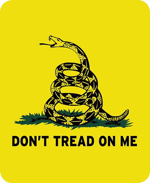 "Don't Tread On Me" Queen Size Faux Fur™ Blanket