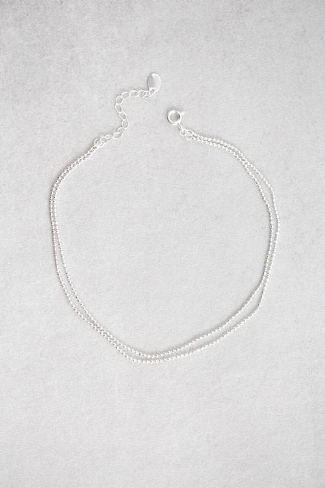 Kara Anklet (Sterling Silver)
