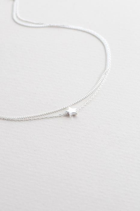 Star Charm Anklet (sterl.)