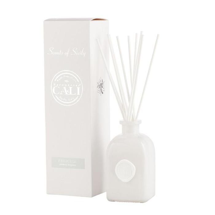 Scents of Sicily 8oz Reed Diffuser - White Glass