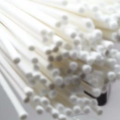 12 White 12 Inch Felt Reeds - Rattan Alternative