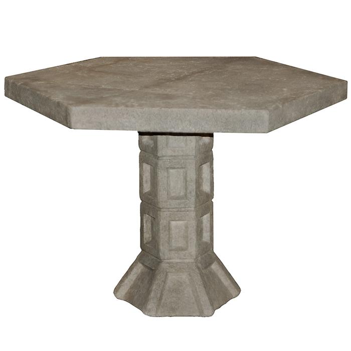 Hexagonal Garden Table