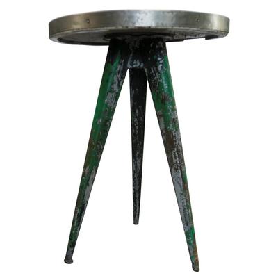 Mid Century French Gueridon By Tolix