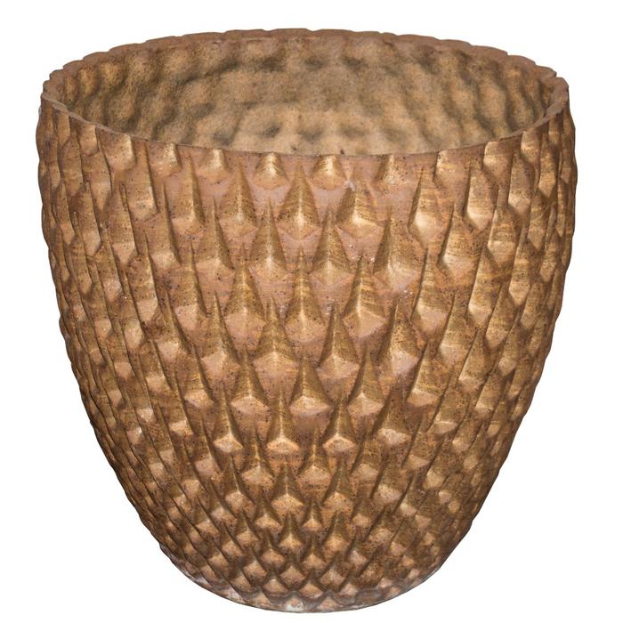 Large Rare UnGlazed Phoenix Planter by David Cressey