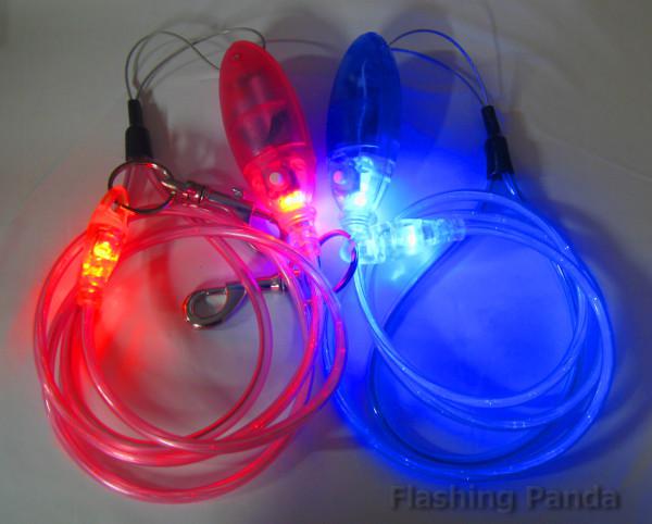 Light Up LED Pet Leash, Small: up to 44 lb