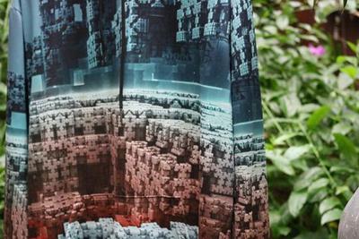 Thin Pullover Hoodie - Sierpinski Hilbert