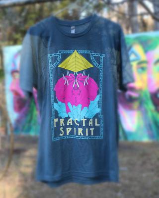 Shirt (Screen Print) - Crystal Elephant Mandala
