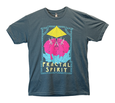 Shirt (Screen Print) - Crystal Elephant Mandala