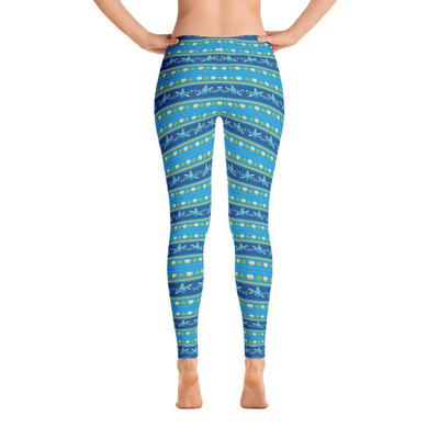 Hanukkah Ugly Sweater Leggings